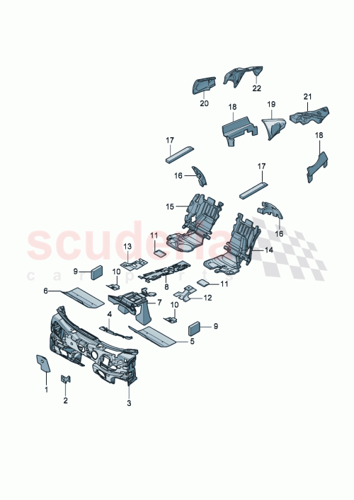 Part Diagram for Bentley 3SB 864 538 B