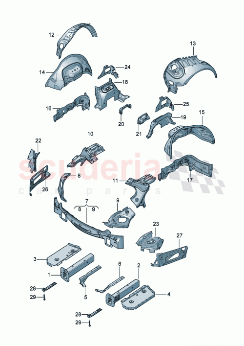 Part Diagram for Bentley 975 802 092 F