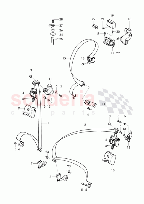 Part Diagram for Bentley 4W0 857 739