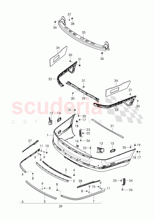 Part Diagram for Bentley 3Y0 807 029 C