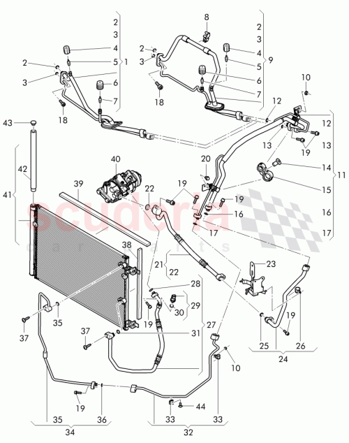 Part Diagram for Bentley 3Y0260423