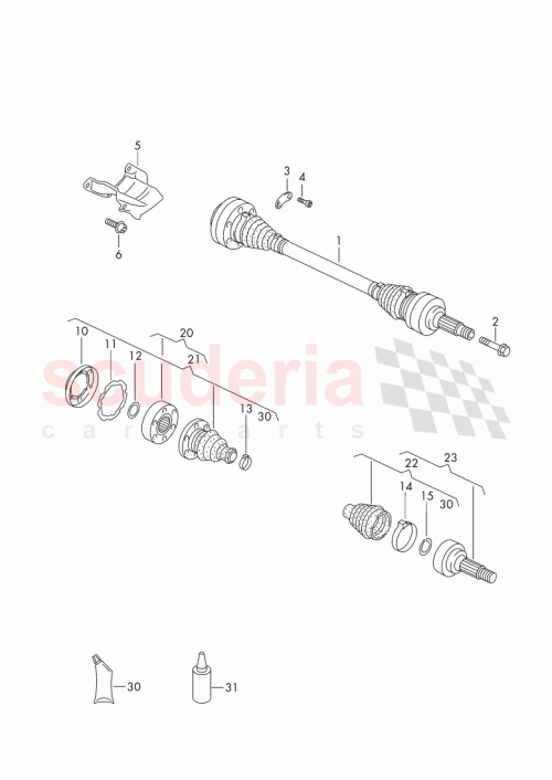 Part Diagram for Bentley 4E0 598 103 A