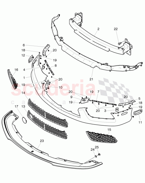 Part Diagram for Bentley 3W3 807 572 G
