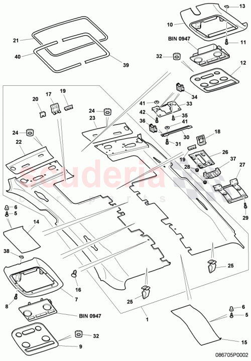 Part Diagram for Bentley 3D0867733