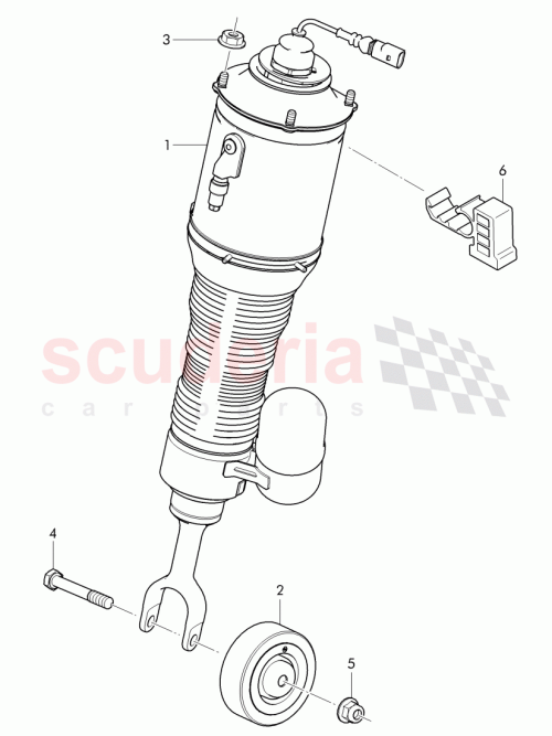 Part Diagram for Bentley 4W0616039D