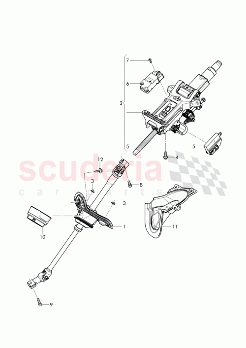 Part Diagram for Bentley 4M2419506P