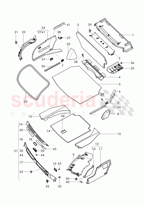 Part Diagram for Bentley 3Y0 867 360 A