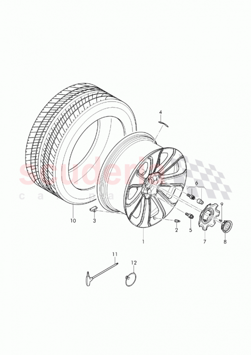 Part Diagram for Bentley UM20933SP