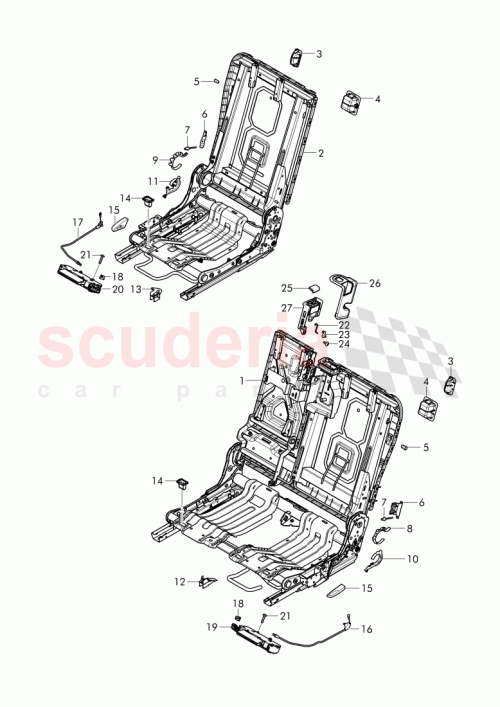 Part Diagram for Bentley 8R0 885 943