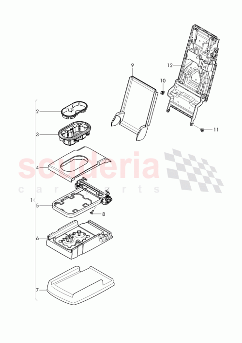 Part Diagram for Bentley 7P0 885 997