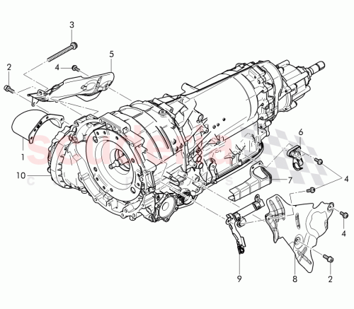 Part Diagram for Bentley 3W0 301 327 E