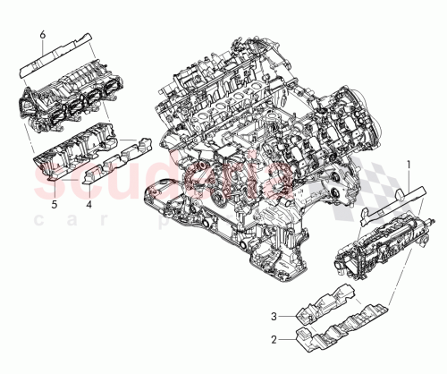 Part Diagram for Bentley 079 133 876