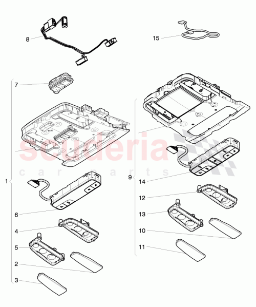 Part Diagram for Bentley 4L2035711G