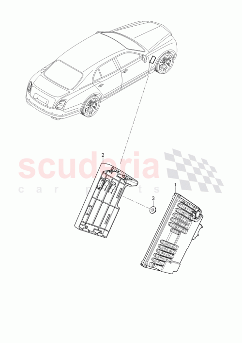 Part Diagram for Bentley 3Y0 907 239