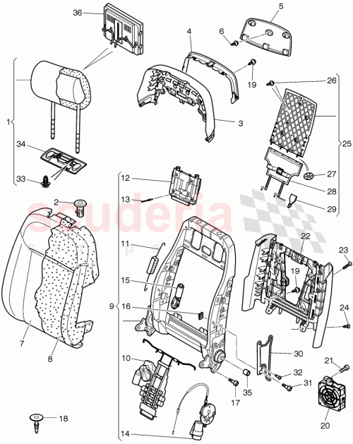Part Diagram for Bentley 3W5881806Q