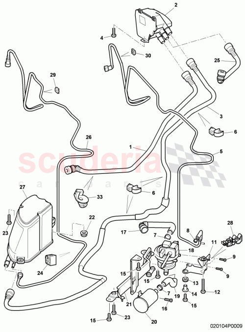 Part Diagram for Bentley 3W7201160B