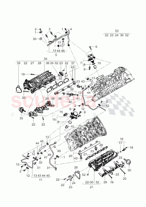 Part Diagram for Bentley 079 133 315 BS