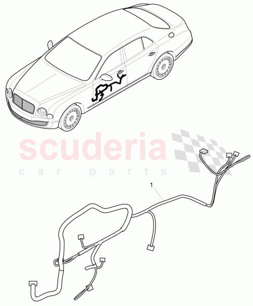 Part Diagram for Bentley 3Y2 971 121 H