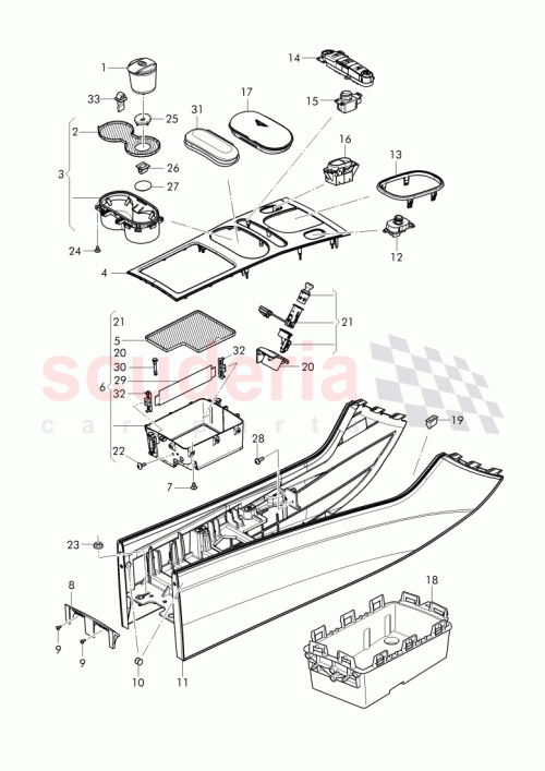 Part Diagram for Bentley 3W3 863 243 D