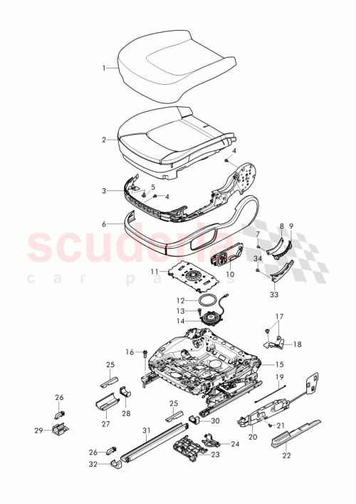 Part Diagram for Bentley 3Y5 881 405 Q