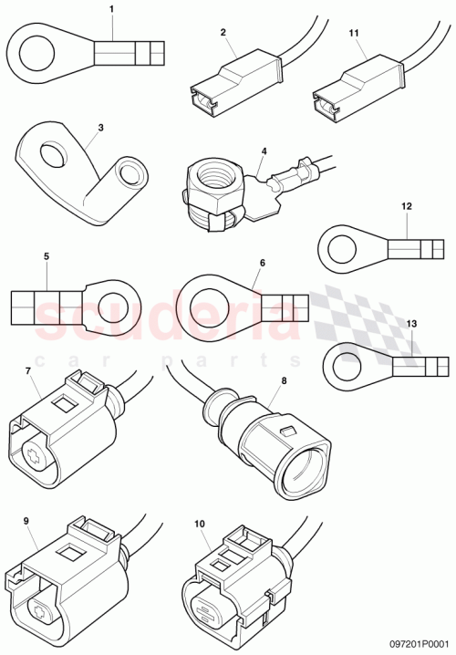 Part Diagram for Bentley 71973851