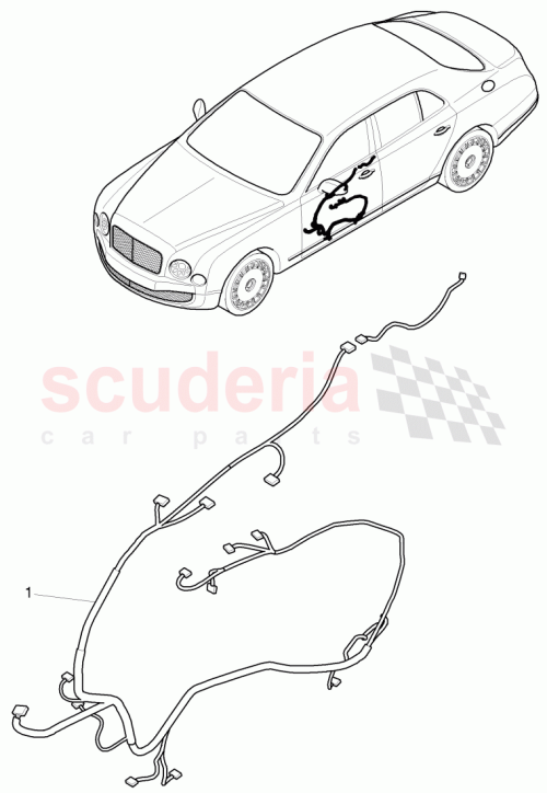 Part Diagram for Bentley 3Y1 971 162 F