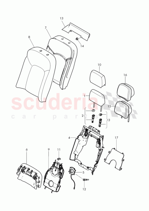 Part Diagram for Bentley 3Y5 885 175 AC
