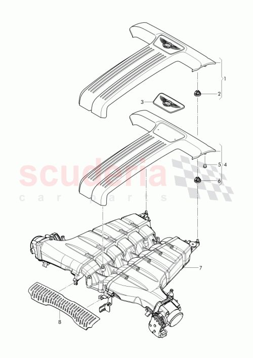 Part Diagram for Bentley 07C 103 925 AR