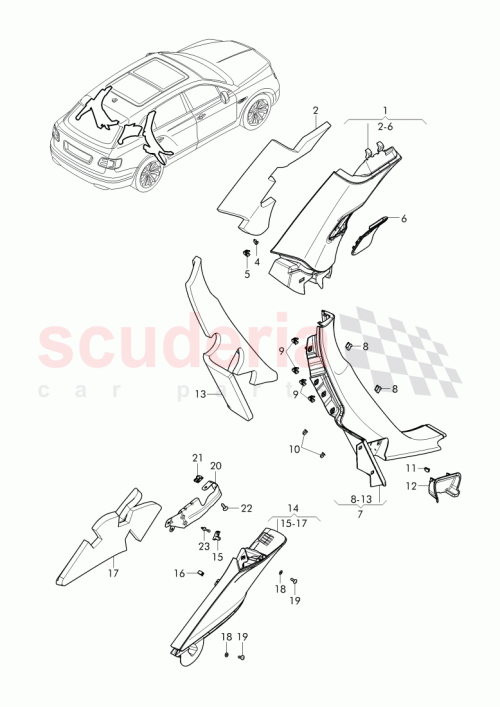 Part Diagram for Bentley 36A 867 248