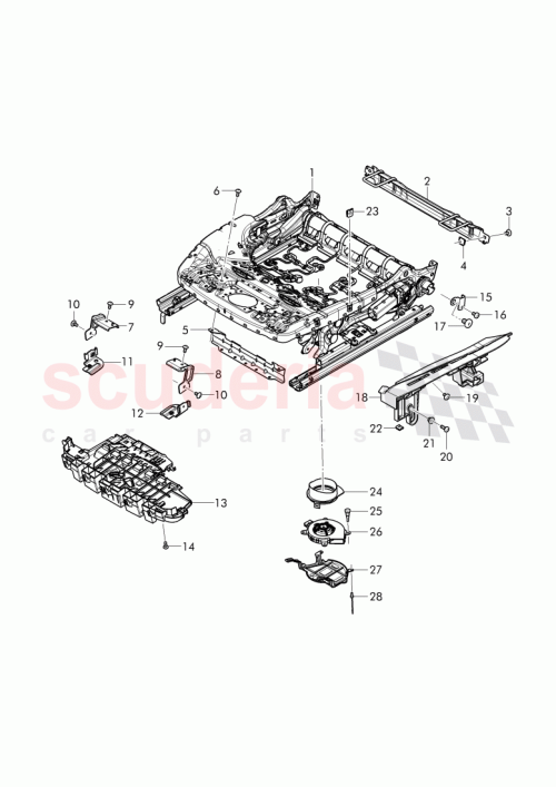 Part Diagram for Bentley 36A 883 347