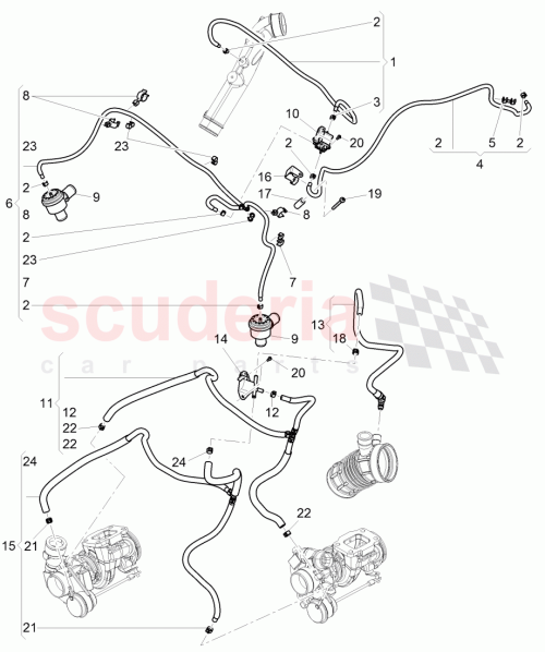 Part Diagram for Bentley 026906283J
