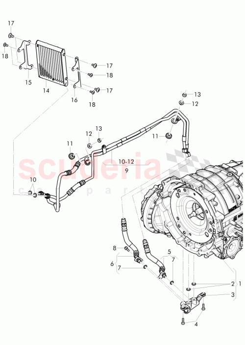 Part Diagram for Bentley 01V 919 838
