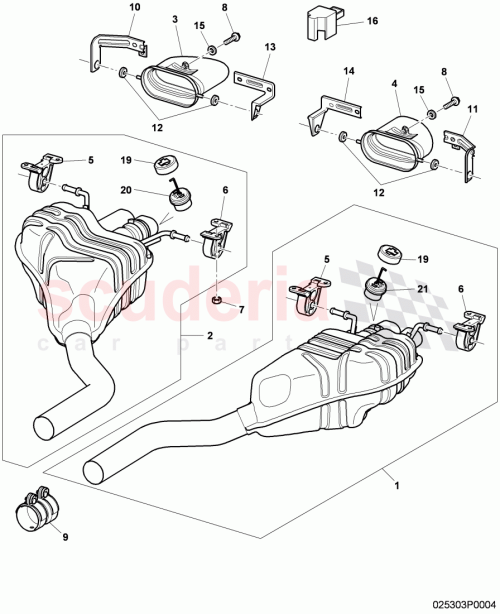 Part Diagram for Bentley 3W0253463J