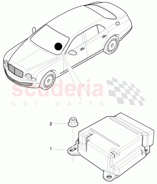 Part Diagram for Bentley 4H0 907 637 K