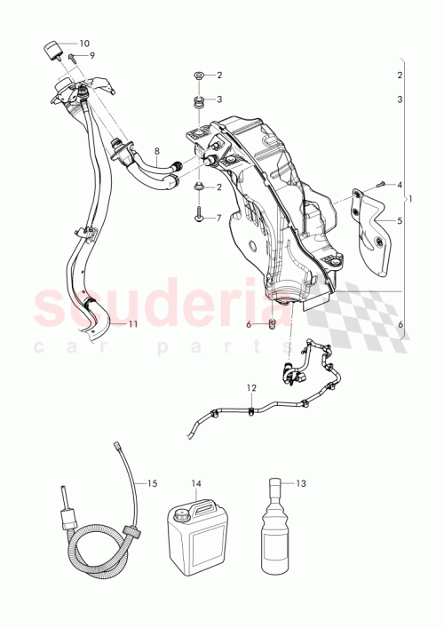 Part Diagram for Bentley 36A131135B