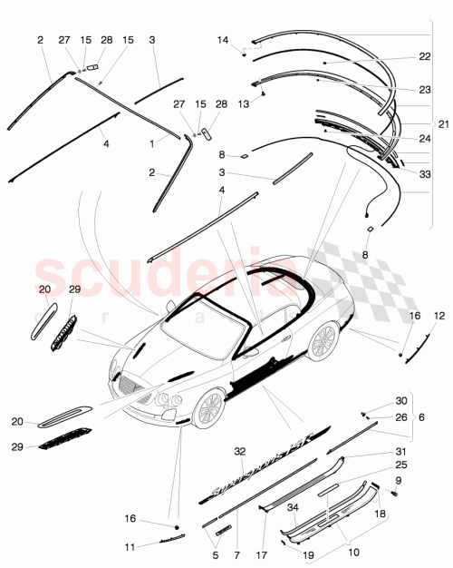 Part Diagram for Bentley 3W8853517H