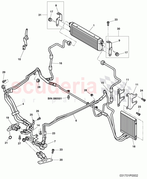Part Diagram for Bentley 3W0 317 828 K
