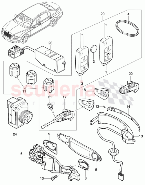 Part Diagram for Bentley 3W5 800 375 FL