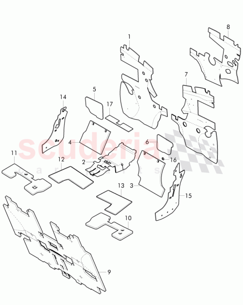 Part Diagram for Bentley 4W1 863 502 A