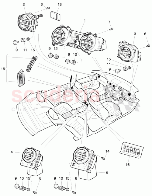 Part Diagram for Bentley N91028402