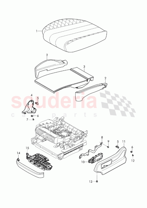 Part Diagram for Bentley 36A 881 319