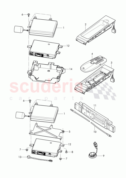 Part Diagram for Bentley 3W3 035 950 B