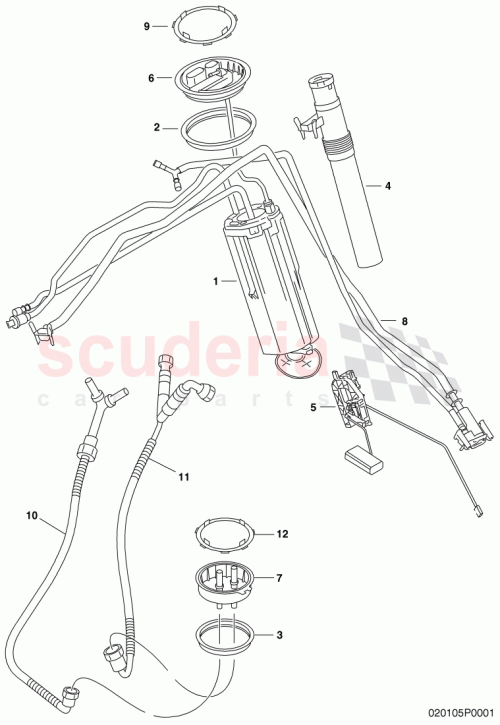 Part Diagram for Bentley 3D0919673M