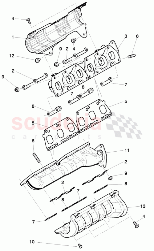 Part Diagram for Bentley 07C253039G