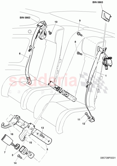 Part Diagram for Bentley N98921502