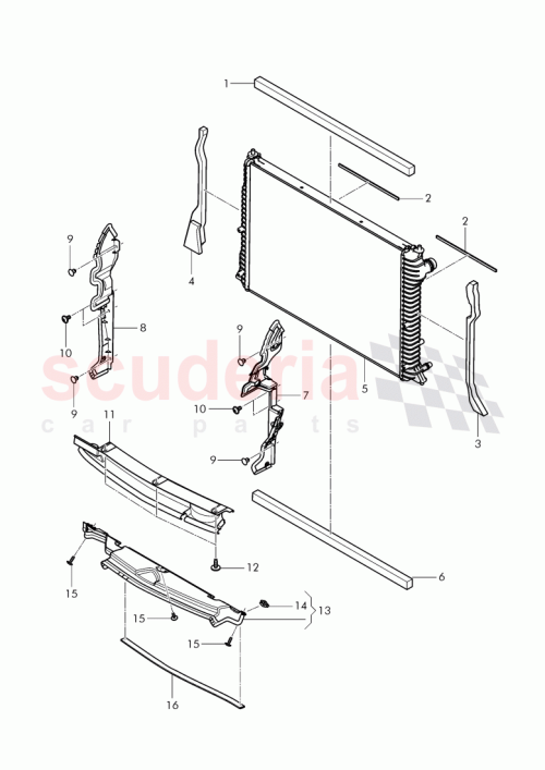 Part Diagram for Bentley 3W0 121 334