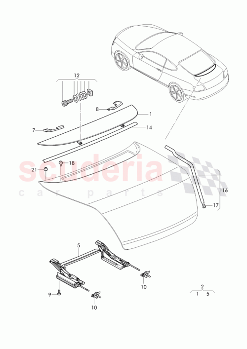Part Diagram for Bentley 3W8 827 931 K