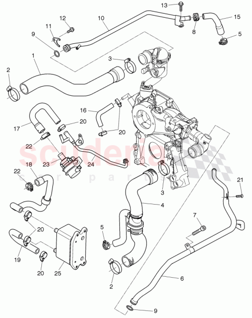 Part Diagram for Bentley N0245046