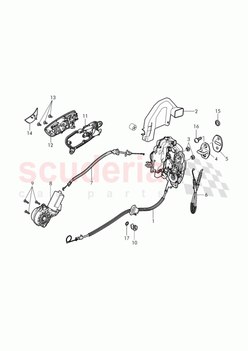 Part Diagram for Bentley 4W1 837 015