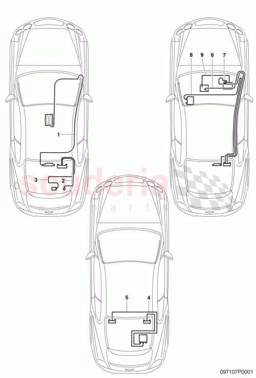 Part Diagram for Bentley 3W0 035 550 B